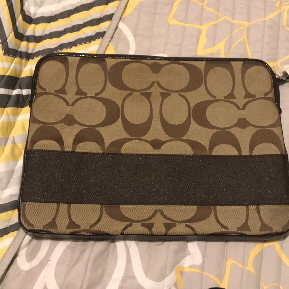 Coach laptop bag
